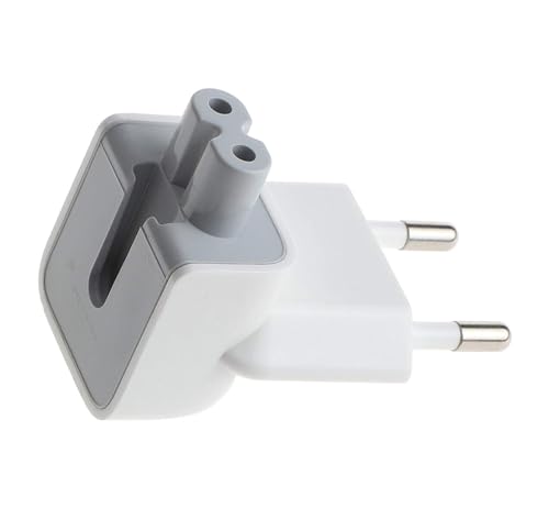 Perfekt für die Reise: DGTRD Mac-AC-Adapter, europäisches Reise-Ladegerät, Konverter, Ersatzstecker für A-pple, MacBook, iPod, iPhone, I-Pad, Netzadapter usw., 2 Stück
