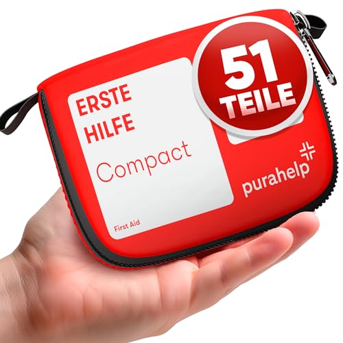 Thailand Tipp: Mini Erste Hilfe Set – Kompakt & Leicht – 51 Teile für Reisen, Outdoor, Camping, Fahrrad – Reiseapotheke Erste Hilfe Set Outdoor Erste Hilfe Set Kinder Erste Hilfe Set Fahrrad